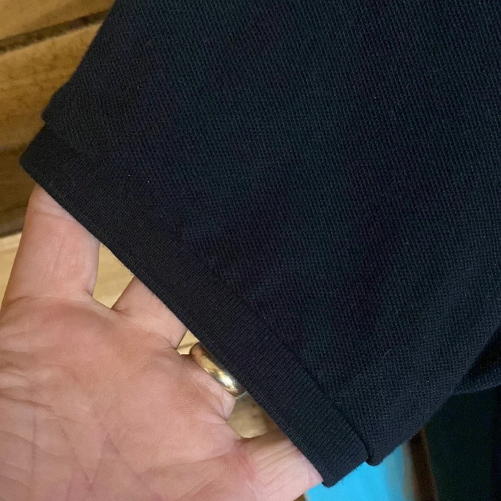 Vintage 80s Polo by Ralph Lauren polo shirt size Large black with red polo pony